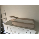 Aankleedkussen hoes bloemen 