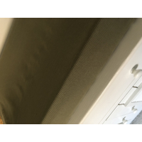 Aankleedkussen hoes rib groen