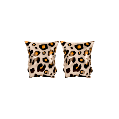 Zwembandjes panter beige 2-6 jaar Zwembandjes panter beige 2-6 jaar
