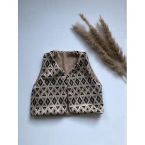 Gilet Retro Ruit