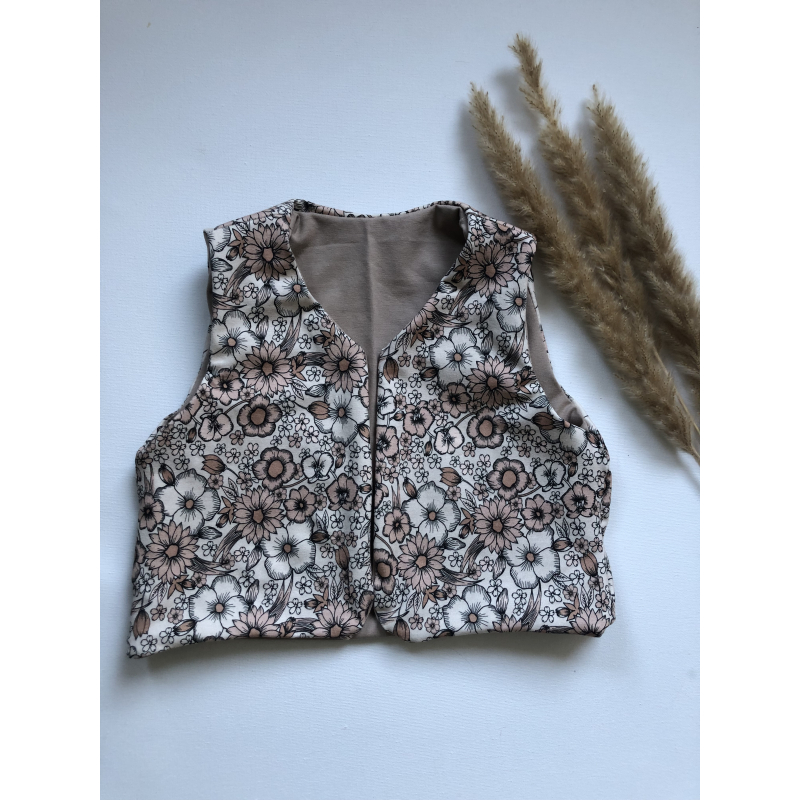 Gilet Bloom Beige