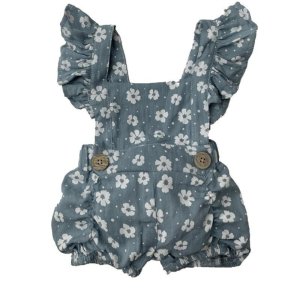 Jumpsuite flower blue