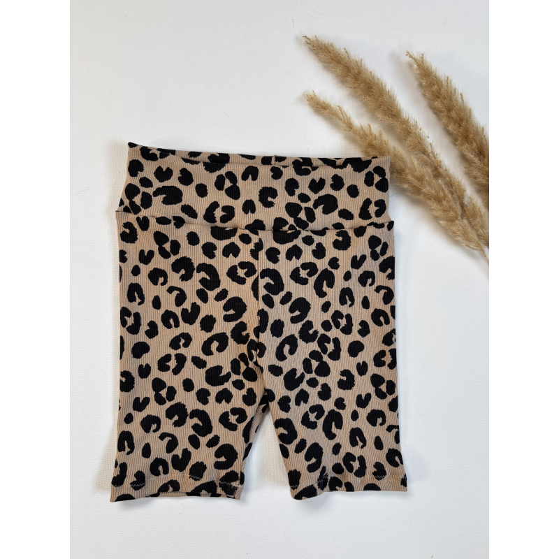 Biker short Rib Panter Beige