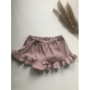 Short Clara Rib Roze