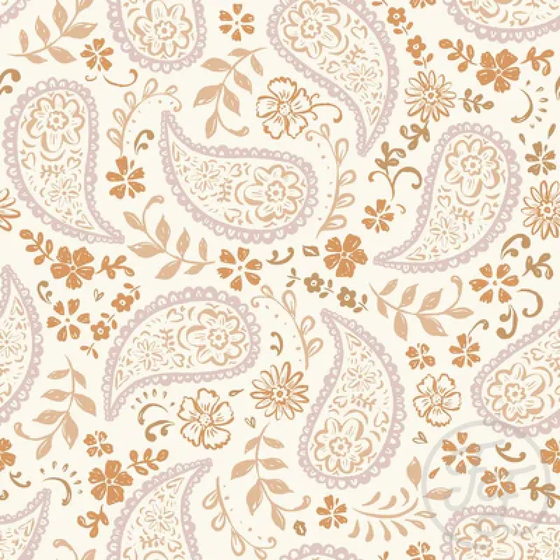 Broekje Paisley Terracotta