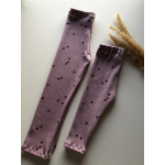 Broekje Rib Hartjes Mauve