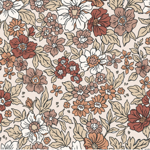 Broekje Najaarsbloemen Beige Broekje Najaarsbloemen Beige