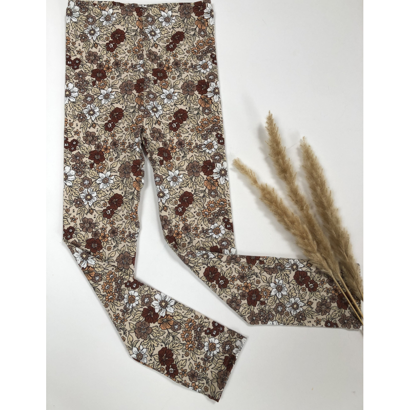 Broekje Najaarsbloemen Beige