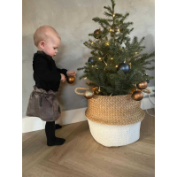 Rokje rib olijfgroen