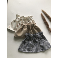 Rokje panter zwart/wit