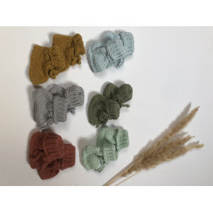 Slofjes gebreid diverse kleuren Slofjes gebreid diverse kleuren